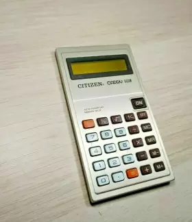 860M CITIZEN Calculator Pocket