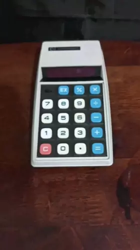 860D COMMODORE Calculator Display