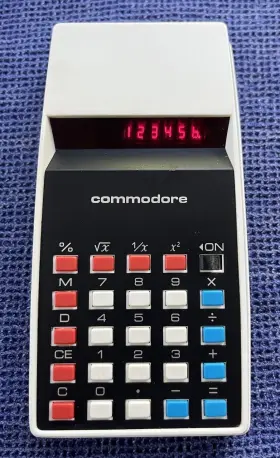 889D COMMODORE Solid Calculator #3