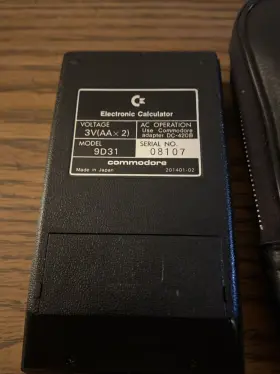 9D31 COMMODORE Calculator Collectible #2