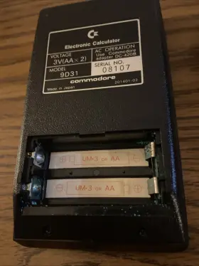 9D31 COMMODORE Calculator Collectible #3