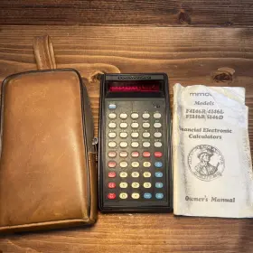 F4146D COMMODORE Financial Calculator Instruction