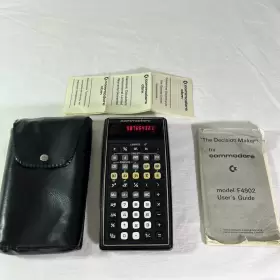 F4902 COMMODORE Decision Maker Calculator Manual