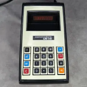 US-1M COMMODORE Desktop Calculator Western Digital Chip