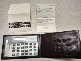 LC126 COMPEX Solar Credit Card Calculator Taiwan