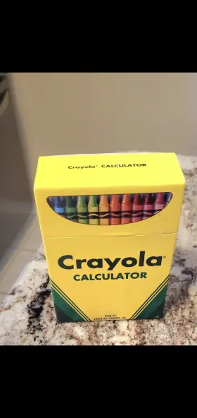 200B CRAYOLA Crayon Box Calculator Int Advanced Concepts #3
