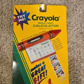 C600 CRAYOLA Roll Calculator Crayon