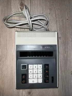 CL-80K CROWN Desktop Calculator Radio Voltage #2