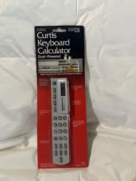 083495001134 CURTIS Rolodex Keyboard Calculator Dual Box