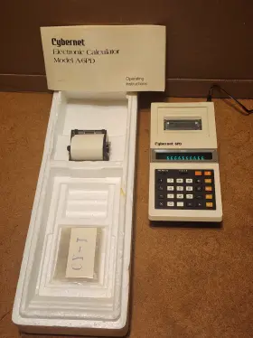 A-6PD CYBERNET 6PD Calculator Nos