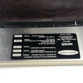DB-410 DATEXX Checkbook Calculator Tip Battery #3