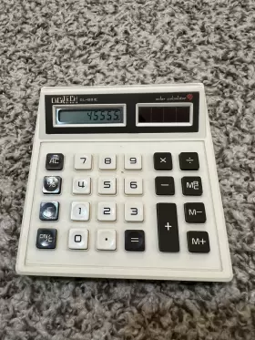 SL-88IE DIGITECH Solar Cell Calculator Desktop #3