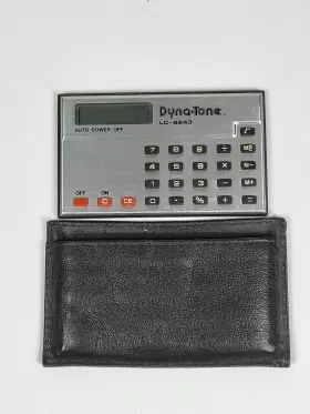 LC-8243 DYNA-TONE Calculator Credit Card LC-8243 DYNA-TONE Calculator Credit Card