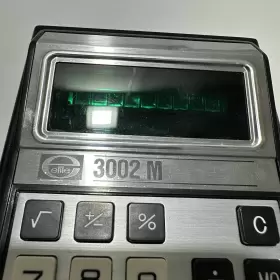 3002M ELITE Calculator Memory Vfd Square Root Function #2