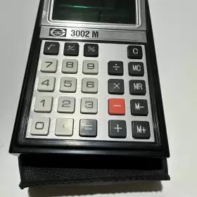 3002M ELITE Calculator Memory Vfd Square Root Function #3