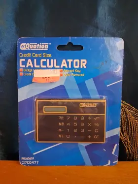 C17C0477 EQUATION Credit Card Calculator Longs Drugs
