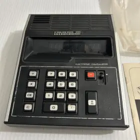 K124 EXECUTRON Calculator Manual Power Cord Sure #2