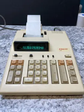 2259 FACIT Calculator Manual