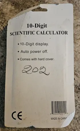 SI-82LB FRACTION Scientific Calculator #2