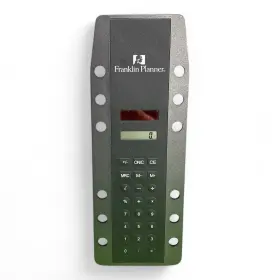 20856 FRANKLIN QUEST Desk Ruler Calculator Solar