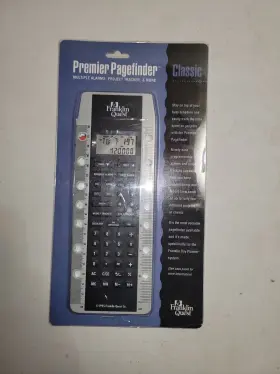 4530 FRANKLIN QUEST Desk Ruler Calculator Solar