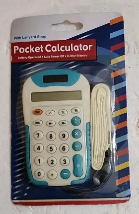 920193 GREENBRIER Pocket Calculator Neck Lanyard School
