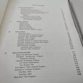 TI-59 HEATHKIT Texas Calculator Applied Statistics Manual #3