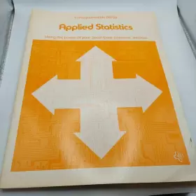 TI-59 HEATHKIT Texas Calculator Applied Statistics Manual