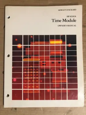 82182A HEWLETT PACKARD Module Owners Manual