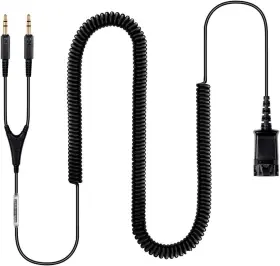 A24ZKAA HEWLETT PACKARD Poly Cable Stereo Dual Qd Connector