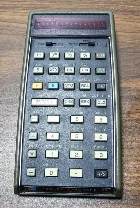 HP-55 HEWLETT-PACKARD Programmable Calculator #2