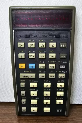 HP-55 HEWLETT-PACKARD Programmable Calculator #3