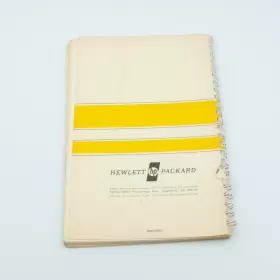 HP-65 HEWLITT PACKARD Calculator Owners Handbook Standard Pac #3