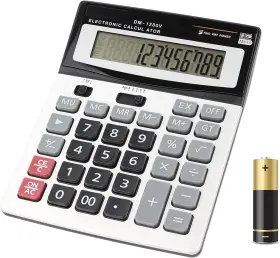 Calculator-c HIHUHEN Counter Solar Battery Power Display