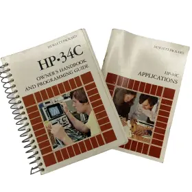 00034-90022 HP Owners Handbook Manual