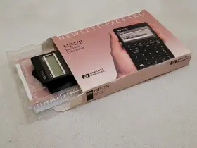 088698000076 HP Hewlett Packard Calculator Box First
