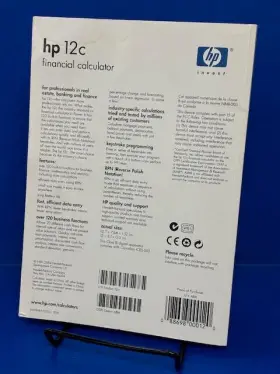 088698000120 HP Financial Calculator Users Softcover #3