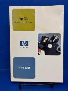 088698000120 HP Financial Calculator Users Softcover