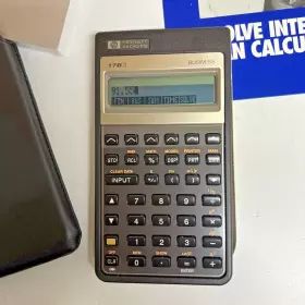 17BH HP Financial Calculator Manual Cover #3