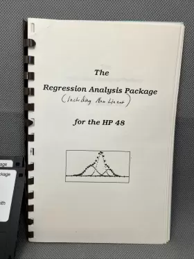 48SX HP Regression Analysis Manual Disks #3
