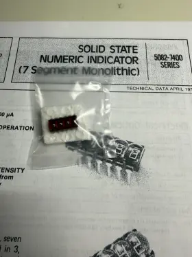 5082-7400 HP Hewlett Packard Segment Display Module
