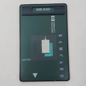 82216A HP Ram Card Calculator Perfectly Battery