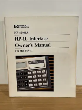 82401A HP Interface Calculator Owners Manual Qref