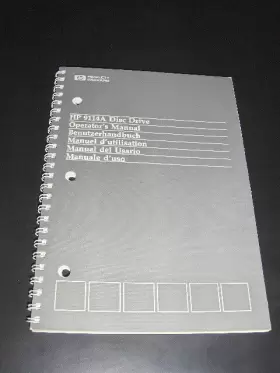 9114A HP Hewlett Packard Drive Operators Manual