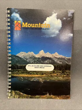 92198A HP Manual Mountain Column Video Interface Calculator