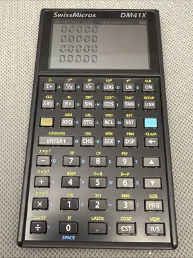 DM41X HP Swiss Micro Scientific Calculator