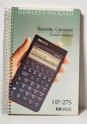 HP-17B HP Hewlett Packard Scientific Calculator Owners Manual