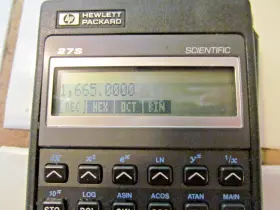 HP-22S HP Scientific Calculator Perfectly #3