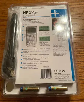 HP-39GS HP Hewlett Packard Scientific Graphing Calculator #2