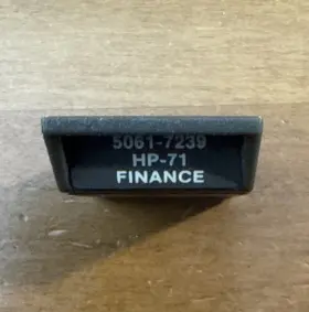 HP-5061-7239 HP Hewlett Packard Finance Module Calculator